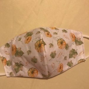 Thanksgiving/Fall Pumpkins Face Mask